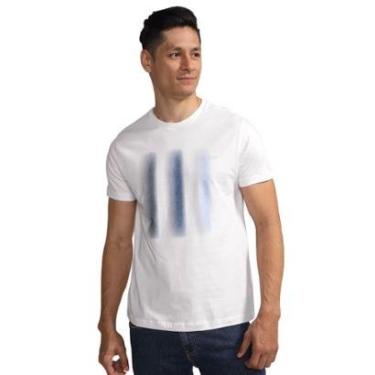 Imagem de Camiseta Aramis Masculina Smoky Print Branca-Masculino