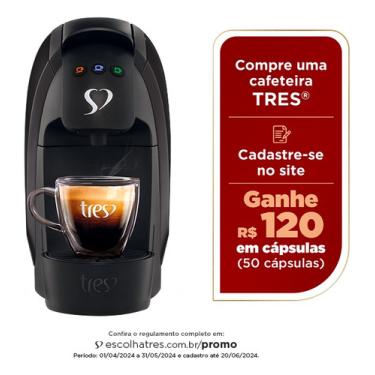 Imagem de Cafeteira Espresso Luna Preta Automática 3 Corações 127v Luna