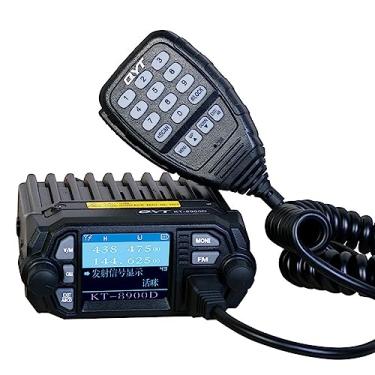Imagem de Rádio automotivo de banda dupla UV KT-8900D - Mini rádio de 25W de frequência dupla 136-174/400-480MHz Dual-Guard 13,8V isqueiro