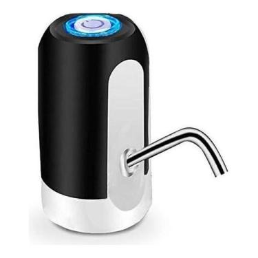 Imagem de Bebedouro Bomba Elétrica para Galão de Água Recarregável, Portátil, Sistema de Filtração de Água DIY, Filtro em Aço Inoxidável, Ideal para Cozinha, Banheiro, Lavanderia, Camping e Escritório Torneira