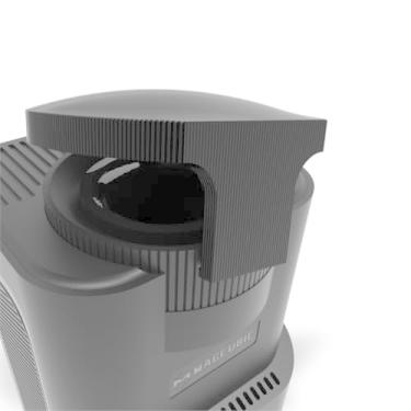 Imagem de Protetor de Lente Compatível com Projetor Salange HY320 e Magcubic – Proteção Contra Poeira, Riscos e Impactos, Qualidade 3D Impressa