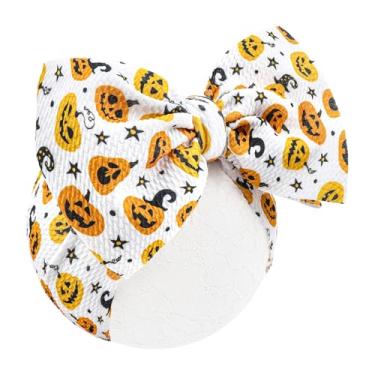 Imagem de Lanmerry Arcos de Halloween para bebês meninas, 17,8 cm, acessórios de cabelo de nylon para recém-nascidos