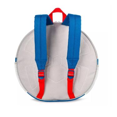 Imagem de Mochila  Homem Aranha 3D Redonda Disney c /alças ajustáveis 