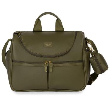 Imagem de Bolsa de Maternidade MasterBag Nina Avião Lisa Verde Oliva