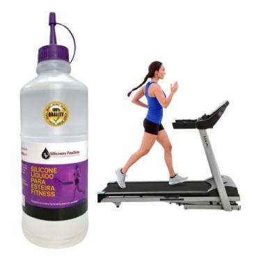 Imagem de Silicone Lubrificante Liquido para Esteira e aparelhos de Musculação 500ML profissional
