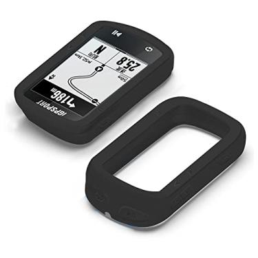 Imagem de Capa Voikoli compatível com iGPSPORT BSC200/BSC300, capa protetora de silicone macio, acessórios de GPS portáteis ao ar livre (preto)
