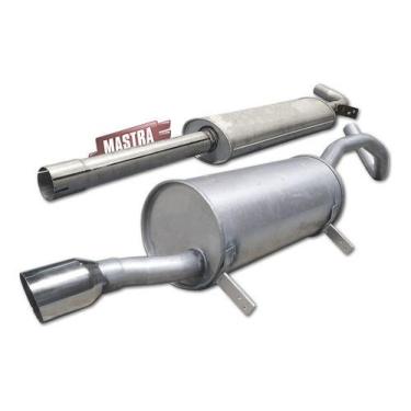 Imagem de Kit Escapamento Abafador + Silencioso Fluence 2.0 2011 2017 - ScapJá