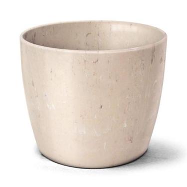 Imagem de Cachepot Nutriplan Elegance Redondo Travertino - Mini - Nutriplan Jard