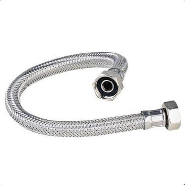 Imagem de Rabicho Engate Mangueira Trançado Aço Inox Flexível 60cm - La Bella Gr