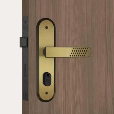 Imagem de Fechadura Reforçada Luxo para Porta de Madeira 1801/21 Oxidada Stam