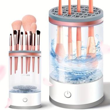 Imagem de Limpador Recarregável Para Pincéis de Maquiagem Usb Rápido - BELLATOR