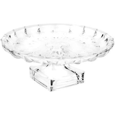 Imagem de Prato para Bolo de Vidro Haus Concept Redondo Pavillion 29,5x12,2cm