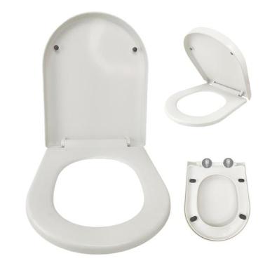 Imagem de Tampa de Vaso Soft Close Fechamento Suave Assento Sanitario Fecha Deva
