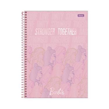 Imagem de Caderno 10 MatErias Barbie Teen 160 Folhas Foroni