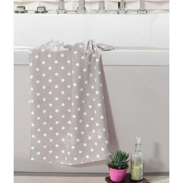 Imagem de Kit 1 Toalha de Banho + 1 Rosto Prisma Estampada Dohler, Fernanda Cinz