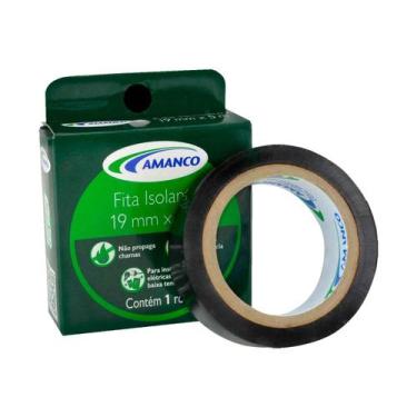 Imagem de Kit 10PC Fita Isolante 19x05mts Celof 90123 - Amanco