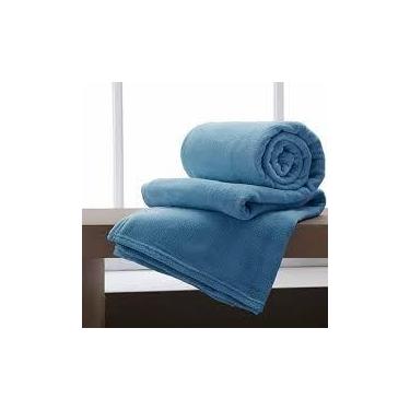 Imagem de Manta Microfibra  King Home Design - CORTTEX, Azul claro