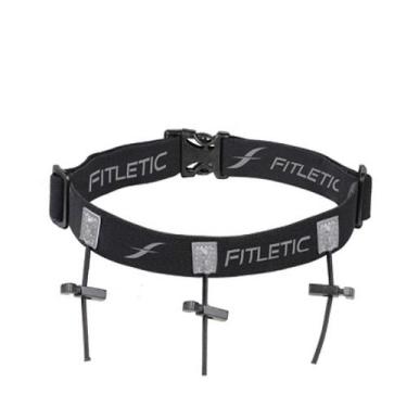 Imagem de Cinto para corrida com porta número Fitletic Race I Preto