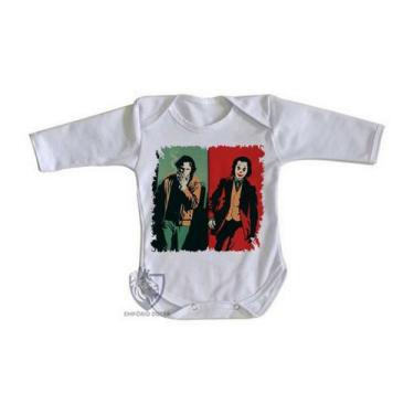 Imagem de body nenê criança roupa bebê manga longa Coringa novo - Empório Dutra,