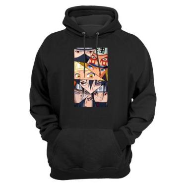 Imagem de Moletom Canguru Naruto Akatsuki Algodão Blusa De Frio Unissex - SEMPRE