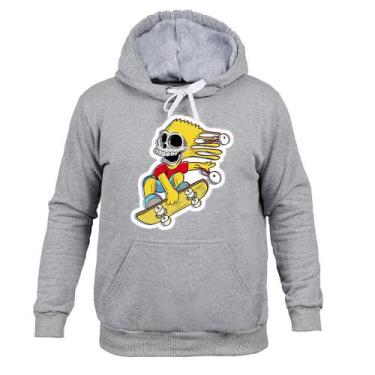 Imagem de Moletom Confortável Inverno Bartson Skate - Surprass, Cinza, P