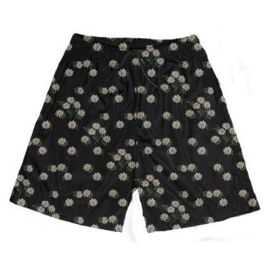 Imagem de Short Praia Shorts Banho Bermuda Verão Flores Margaridas Florida 306 -