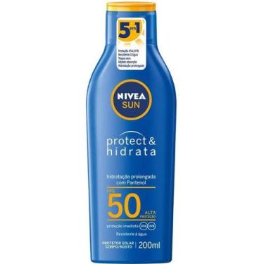 Imagem de Protetor Solar 5 em 1 Protect e Hidrata Fps 50 200ml - Nivea, 200ml