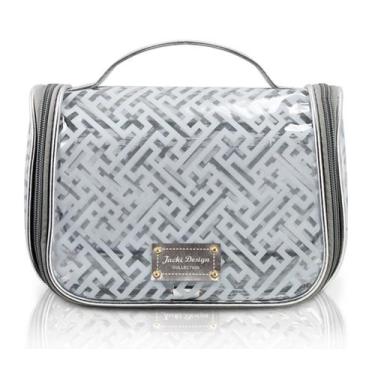 Imagem de Necessaire de Viagem Diamantes Jacki Design Prata