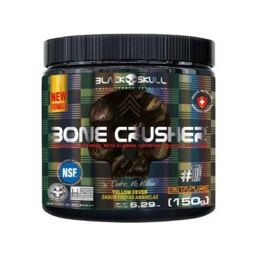 Imagem de Pré-Treino Black Skull By Cedric McMillan 150g  - Frutas Amarelas