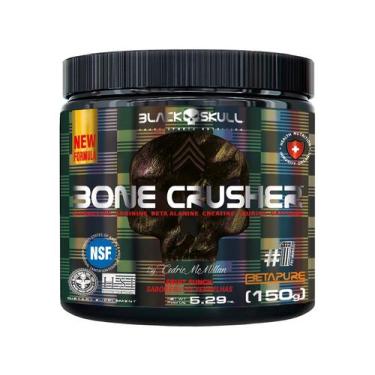 Imagem de Pré-Treino Black Skull By Cedric McMillan 150g  - Frutas Vermelhas