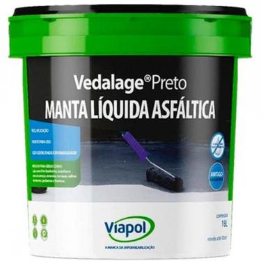 Imagem de Viapol Vedalage Preto Gl. 3,6, Preto