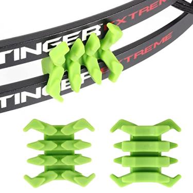 Imagem de SOPOGER Amortecedores de Membros de Arco para Arco Composto Amortecedores de Membros de Besta Amortecedor Estabilizador de Membros Divididos Amortecedor de Arco para Redução de Ruído E Vibração(Verde)