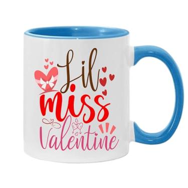 Imagem de SpreadPassion Caneca de café Lil Miss Valentine, presente para namorado e namorada, ideia de presente de dia dos namorados, presente para marido e esposa, ideia de presente de aniversário do dia dos