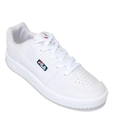 Imagem de Tenis Fila Arcade, Infantil, Branco/Marinho/Vermelho, 31