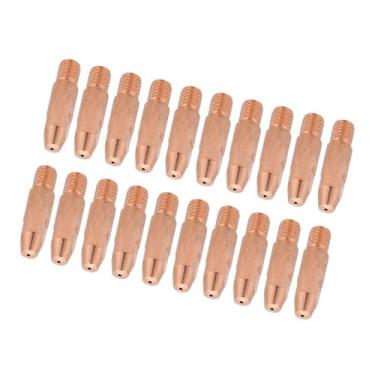 Imagem de 20 PCS Ponta de contato de cobre Ponta de contato M6 para Binzel 24KD MIG/MAG Tocha de soldagem(1.0)