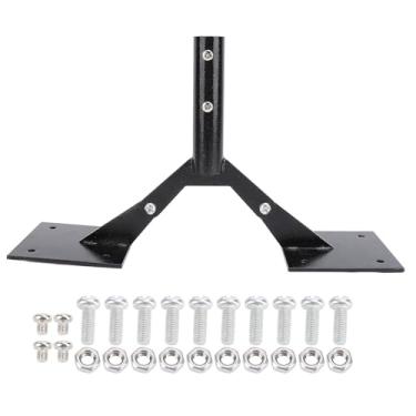 Imagem de Cata de Jardim, Suporte para Telhado de Aço Endurecido Com Ferragens, Suporte para Cata-ventos Ajustáveis ​​para Telhados,Jardim,Compatível Com Postes de até 2 Cm de Diâmetro