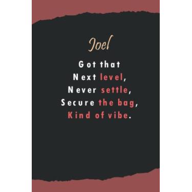Imagem de Joel's profound Thoughts: Name Lined Notebook Gift for Women & Girls Named Joel | 6x9 Inches, 120 Pages, Matte Finish