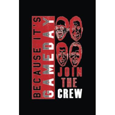 Imagem de Mens Espn College Gameday Join The Crew: A Step-by-Step Guide to Customizing Your College Notebook: 6 x 9 Inches, 120 Pages of Personalized Design and Templates for Students and Writers