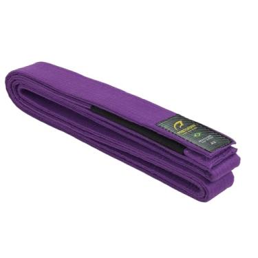 Imagem de Faixa Elite Jiu-Jitsu Pretorian Ponta Preta (Roxo, A0)