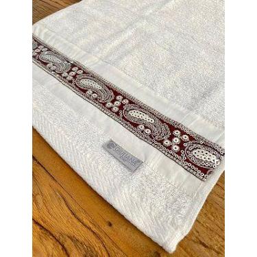 Imagem de Toalha Lavabo CASHMERE branca - Giuliana Home