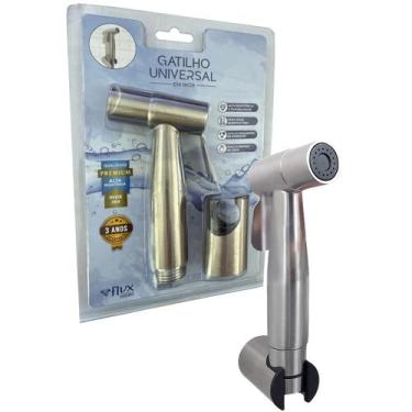 Imagem de Gatilho p/ Ducha Higiênica Flvx Hidro de PVC c/ 3 Posições  INOX