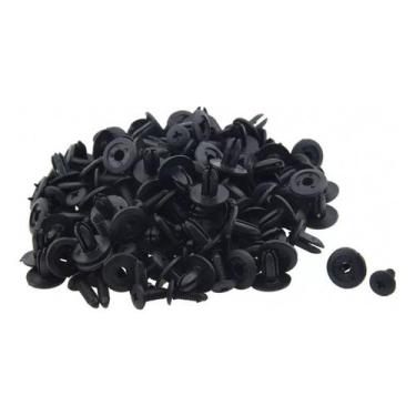 Imagem de 100 Rebites de Plástico para Carroceria - Para Fender e Painel