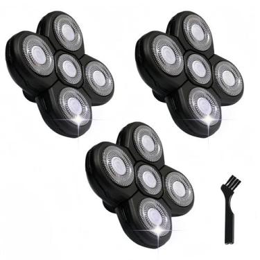 Imagem de 3 Lâminas de Reposição para Barbeador MAEATHOO