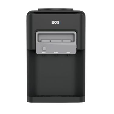 Imagem de Bebedouro de Mesa para Garrafão Eos Mineralle Eletrônico Água Quente, Fria e Natural Preto Ebe06qp 110v