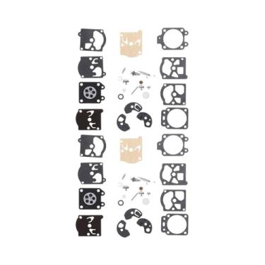 Imagem de 1 conjunto de carburador de carburador com kit de reparo de agulha de junta de diafragma para acessórios de reconstrução de carro Walbro Series K10-WAT Dropshipping (2 conjuntos)