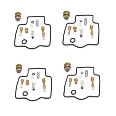 Imagem de Junta de câmara agulha de jato e clipe E válvula de agulha parafuso de ar jato principal jato lento anel O arruela de mola a vácuo diafragma parafuso de flutuação do acelerador bocal de êmbolo jatos