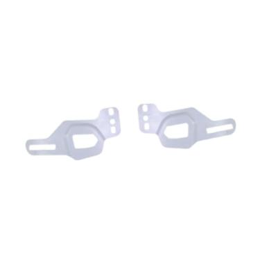 Imagem de Vaveren 2PCS Hockey Helmet Guards Sport Acessórios Sports Stardy Fácil de instalar equipamento de protetor de hóquei destacável para treinamento, Branco