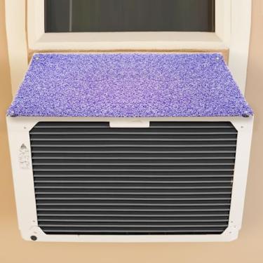 Imagem de Olithber A almofada de gotejamento do ar condicionado impede o ruído da chuva ar-condicionado decorativo (roxo)