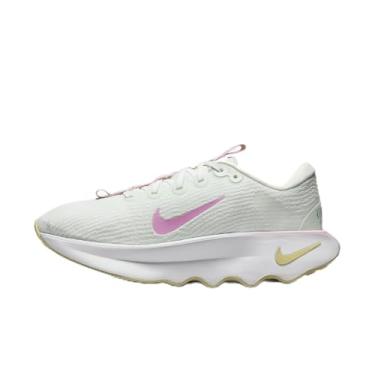 Imagem de Nike Motiva Tênis de caminhada feminino (HM3731-131, branco/branco/time dourado/verde geada) tamanho 36