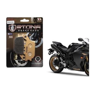 Imagem de Pastilha freio Traseira Stona Yamaha R1 R-1 R 1 2010